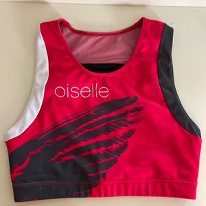 Vintage Oiselle Haute Volee Racing Crop Top